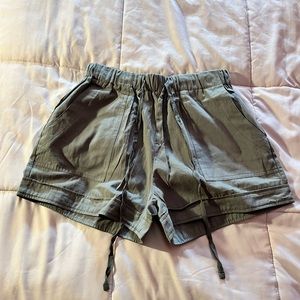 do not know the brand. comfy cargo shorts